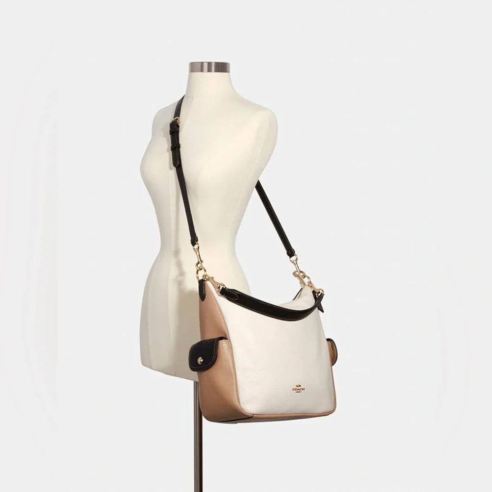 Coach Pennie Crossbody Shoulder Bag – Leather Chalk/Multi - Like New R$449 - Picture 4 of 8